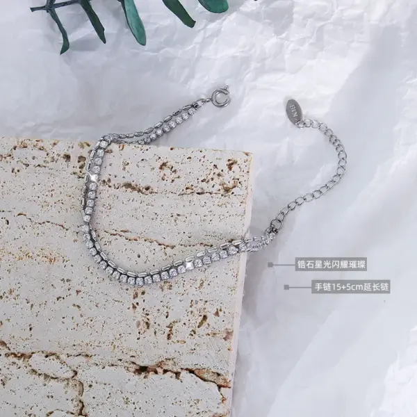 Wholesale PVD Coated Real Gold Plated Geometric 304 Stainless Steel Fashion Waterproof Non Tarnish 304 Stainless Steel Bracelets