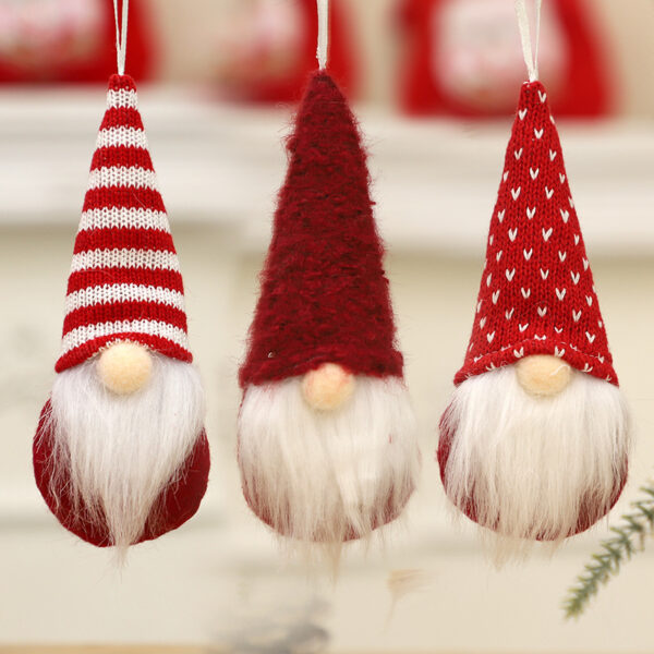 oly-d1beb01c3457e9843280cea5bad7880d Wholesale Christmas Decoration Creative Knitted Small Doll Decoration