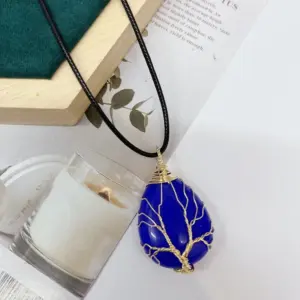 Green Gold / Lucky Tree Water Drop (Light Pendant) 11.5G