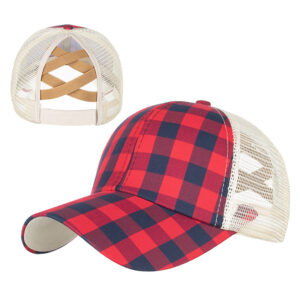 B794 red plaid / Adjustable