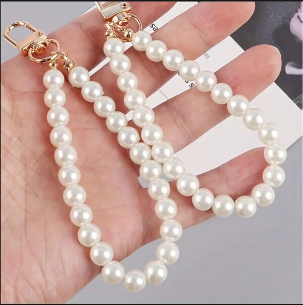 Wholesale DIY Imitation Pearl Pearl Chain Bag Accessories Jewelry Mobile Phone Key Chain Pendant Car