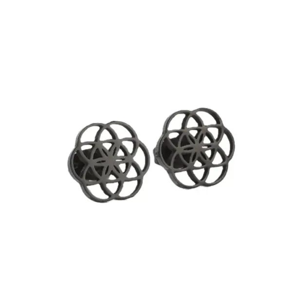 PVD Coated Real Gold Plated Flower Stainless Steel Fashion Waterproof Non Tarnish Ear Studs