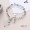 Wholesale Streetwear Heart Shape Stainless Steel Plating Bracelets