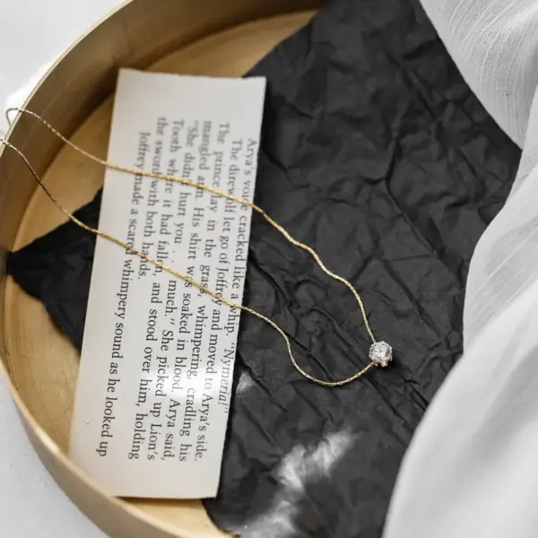 Wholesale Real Gold Plated 18K Gold Solid Color 304 Stainless Steel Elegant Classic Style Waterproof Non Tarnish 304 Stainless Steel