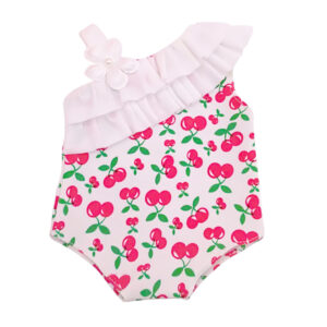 18 inch cherry swimsuit / American Toy Doll Swimsuit