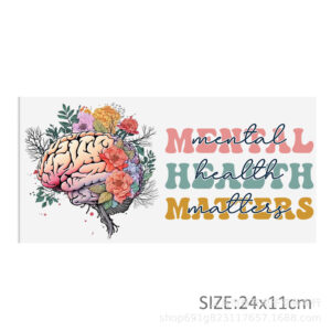 Human organ series transparent crystal standard water cup waterproof sticker-38