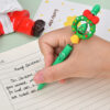 Wholesale 4-piece Christmas series beaded gel pen