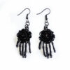 Wholesale Crossborder gothic skeleton, bat, snake, spider, moon, rose, moth, earring neutral punk