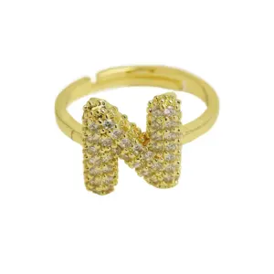 Gold Ring N / Adjustable opening