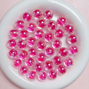 02-Rose Red / The size is about 16mm, and the aperture is about 2.5mm