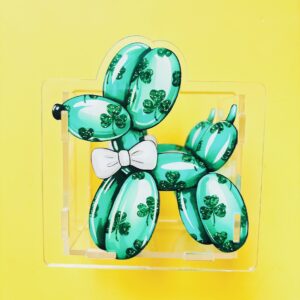 B451 Balloon Dog Pen Holder