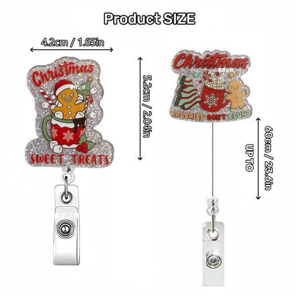 Wholesale Christmas Doctor Pull-Out Nurse Badge Scroll