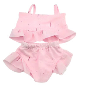 18-inch pink two-piece swimsuit / American Toy Doll Swimsuit