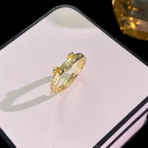 Golden Piggy Ring
