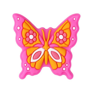 Rose red butterfly