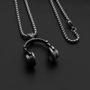 Headset + titanium steel chain