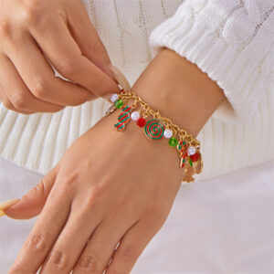 Red and green candies