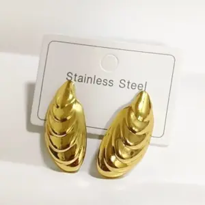 Gold Earrings007 / 18k