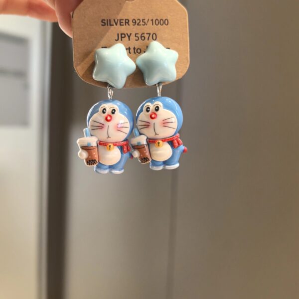 oly-d28391bebedd628acce58dfb550a6dc9 Wholesale Cute blue cat earrings