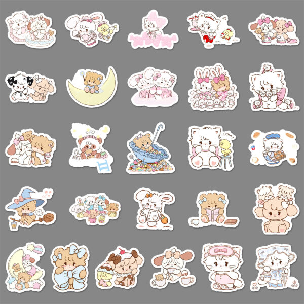 Wholesale 56 Graffiti Stickers Cartoon Cute Girl Stickers OLY Exclusive