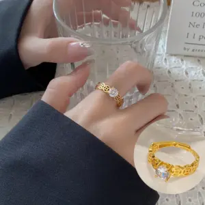 Gold Coin Ring