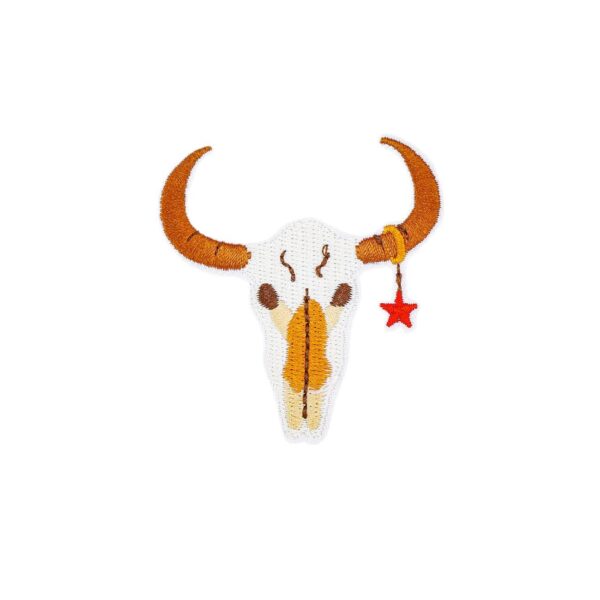 Wholesale New Cross-border Western Denim Sticker Yellow Garment Accessories Embroidery Sticker Computer Armband Embroidery Patch Sticker Seam-free