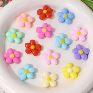oly-d2b64c165d49d06d2dc511993016a787 Wholesale Colorful Small Flowers with Holes Beads