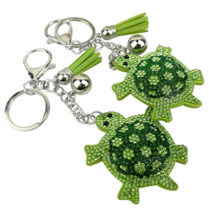 Wholesale Turtle Water Diamond Keychain