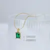 Wholesale PVD Coated Real Gold Plated 18K Gold Geometric 304 Stainless Steel Ethnic Style Waterproof Non Tarnish 304 Stainless Steel Pendant Necklace
