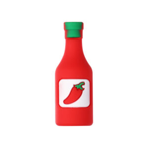 3D chili sauce