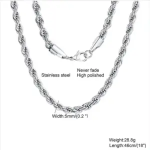 Steel Color 5.0mm * 46cm