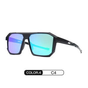 C4 black frame green film