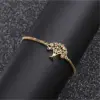 Fashion Jewelry Copper Micro-set Zirconium Life Tree Adjustable Bracelet Wholesale Nihaojewelry