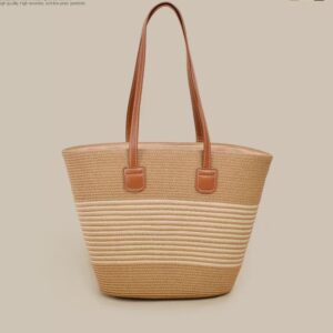 Khaki rice pattern / 42*28*13cm