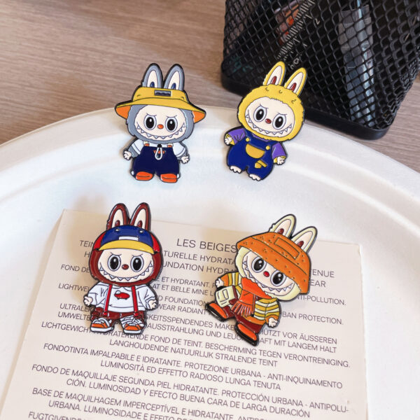 Wholesale Cute Forest Elf Brooch Metal Badge OLY Exclusive