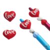 Wholesale 10pcs Valentine's Day LOVE Red Heart Beads