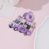Wholesale 10pcs/pack Cute little car donut pendant, DIY phone chain, keychain