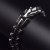 Wholesale Punk style men's keel chain titanium steel bracelet
