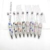Wholesale DIY Cartoon Dream Full Diamond Beaded Pen Cross-Border Popular Halloween Kuromi Kt Cat Heavy Craft Crystal Diamond Pen