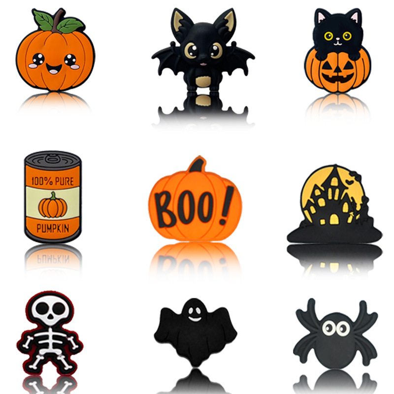 Wholesale Factory Wholesale Cross-Border Hot Selling Cartoon Teething DIY Food Grade Teether Silicone Beads Jewelry Aessories