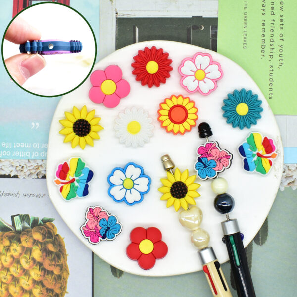 Wholesale Small Flower Series Cartoon Beads