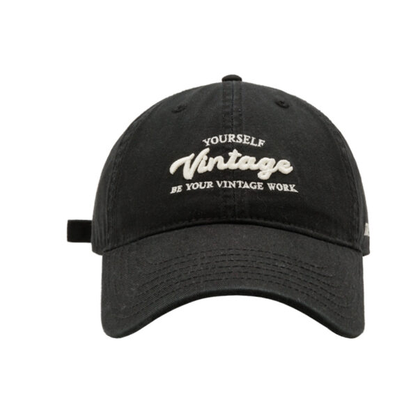 Wholesale High Quality Street Trendy Brand Letter Embroidered Baseball Cap Unisex Couple Korean Style Soft Top Cap Shows Small Face