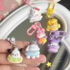 Wholesale Cute Dream Star Sanrio Keychain School Bag Pendant Japanese Keychain Cartoon Girlfriend Gift Accessories