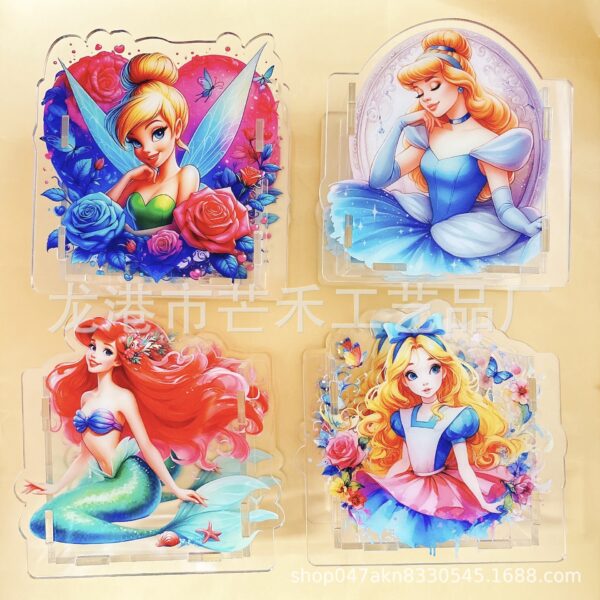 Wholesale Acrylic Pen Holder Popular Pen Box Creative Gift Stationery Student 10cm