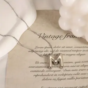 Silver / Letter M