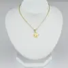 Wholesale Simple Style Letter Stainless Steel Plating Pendant Necklace