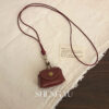 oly-d368d8c3d7501bd155d8fe5367d222c5 Wholesale Korean Style Choker Key Bag Coin Purse Necklace Niche Leather High-end Retro Neck Autumn Woolen Chain