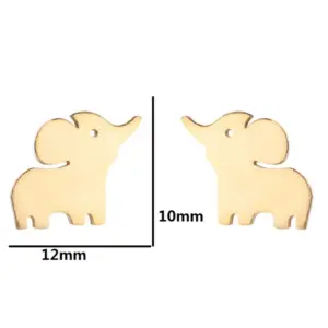 Baby Elephant Golden