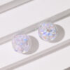 Wholesale Colored diamond sequins straight hole resin beads