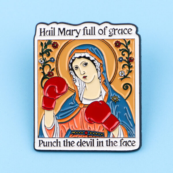 Wholesale Cartoon Brooch Metal Badge Jewelry Medal Brooch English Accessories